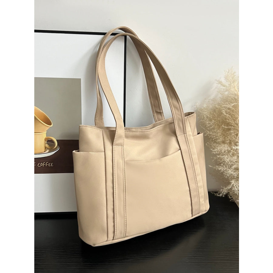 Oxford Cloth Tote Bag with Zipper Apparel and Accessories