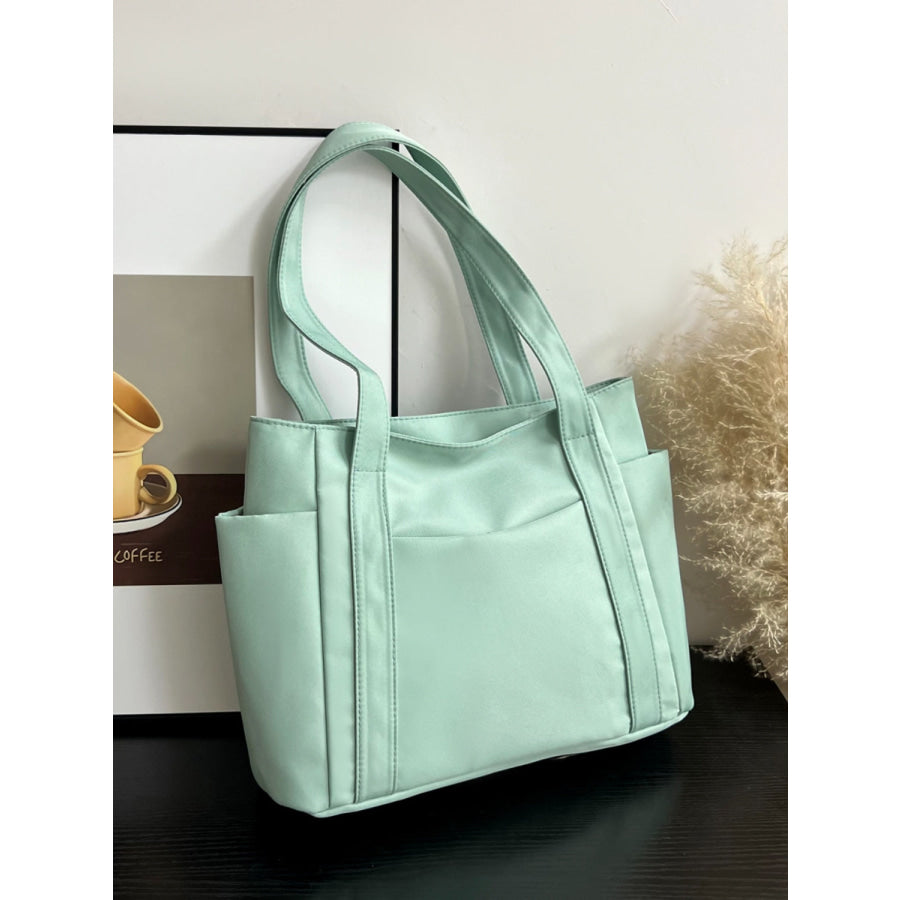 Oxford Cloth Tote Bag with Zipper Apparel and Accessories