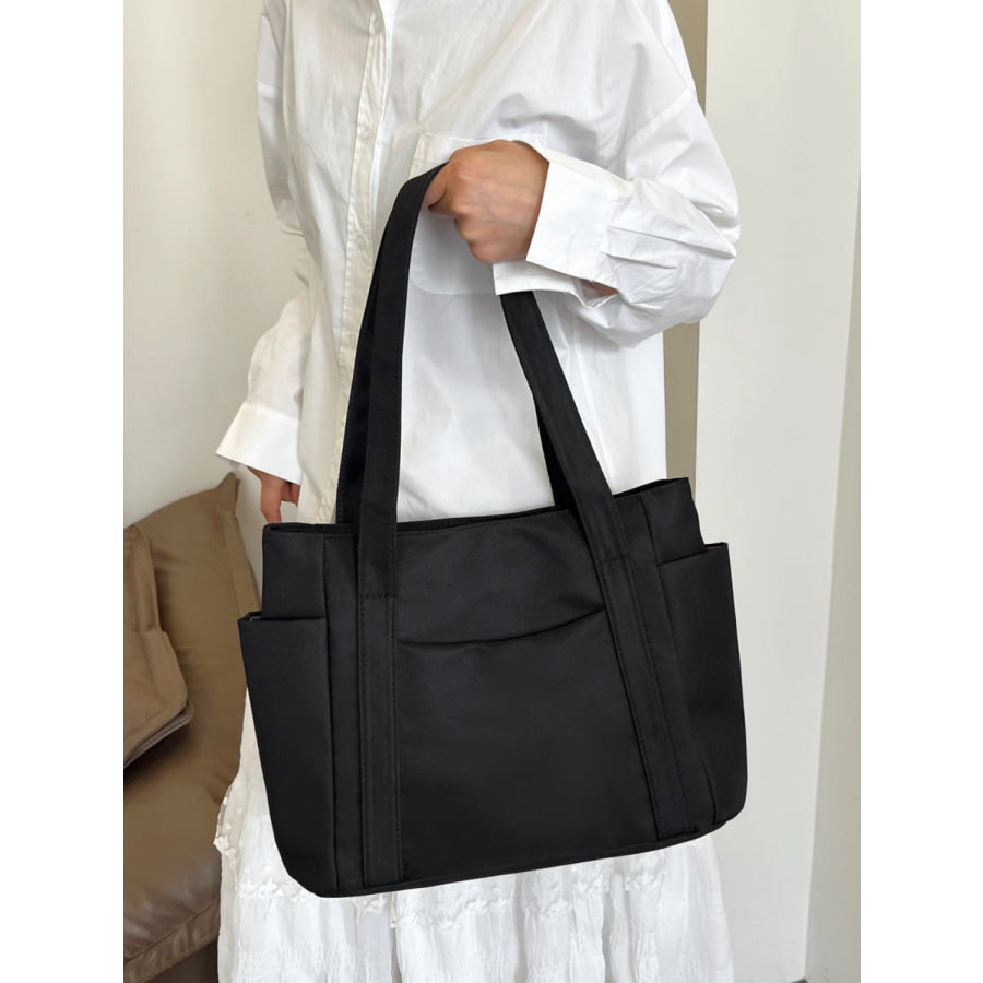 Oxford Cloth Tote Bag with Zipper Apparel and Accessories