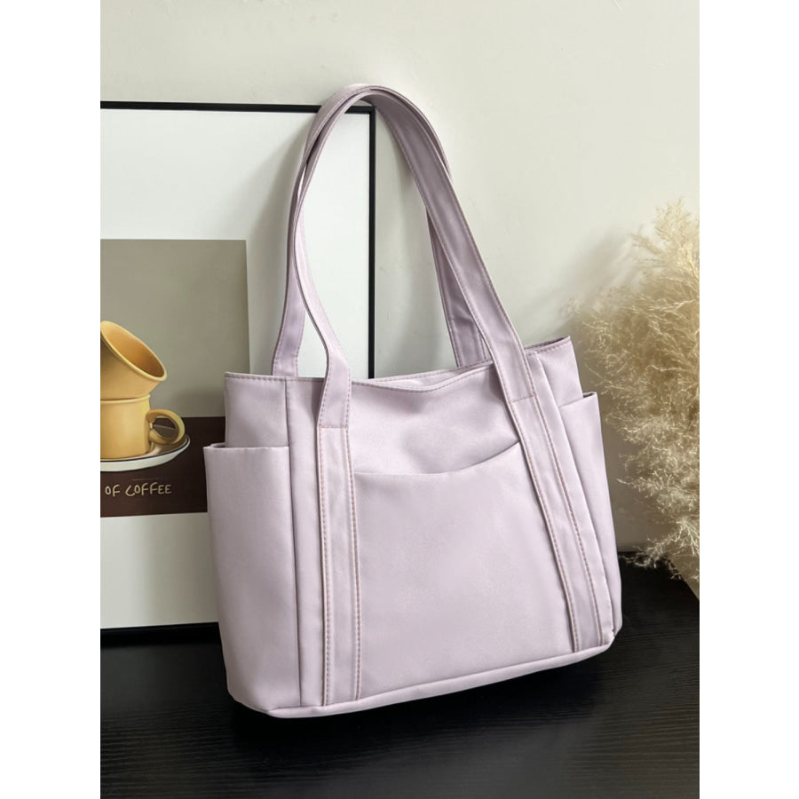 Oxford Cloth Tote Bag with Zipper Apparel and Accessories