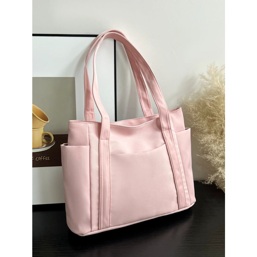 Oxford Cloth Tote Bag with Zipper Apparel and Accessories