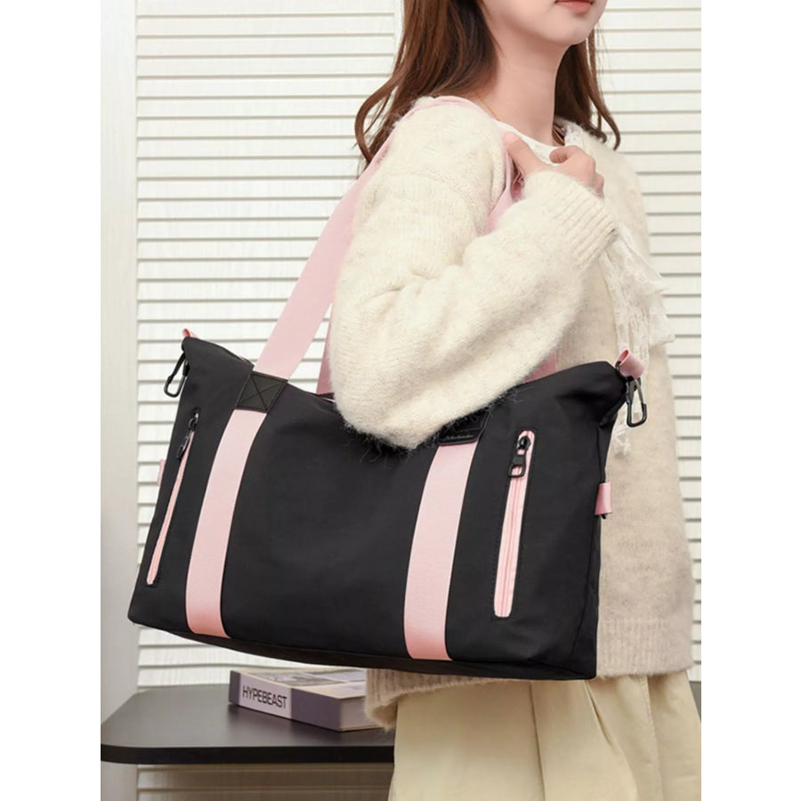 Oxford Cloth Travel Bag Blush Pink / onesize Apparel and Accessories
