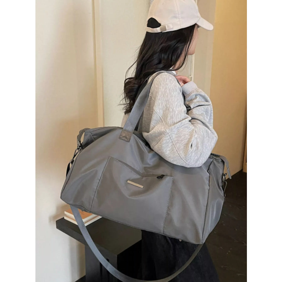 Oxford Cloth Travel Bag Grey / onesize Apparel and Accessories