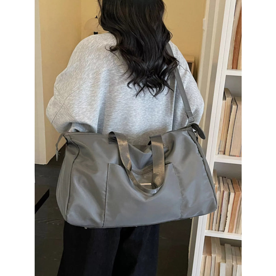 Oxford Cloth Travel Bag Grey / onesize Apparel and Accessories