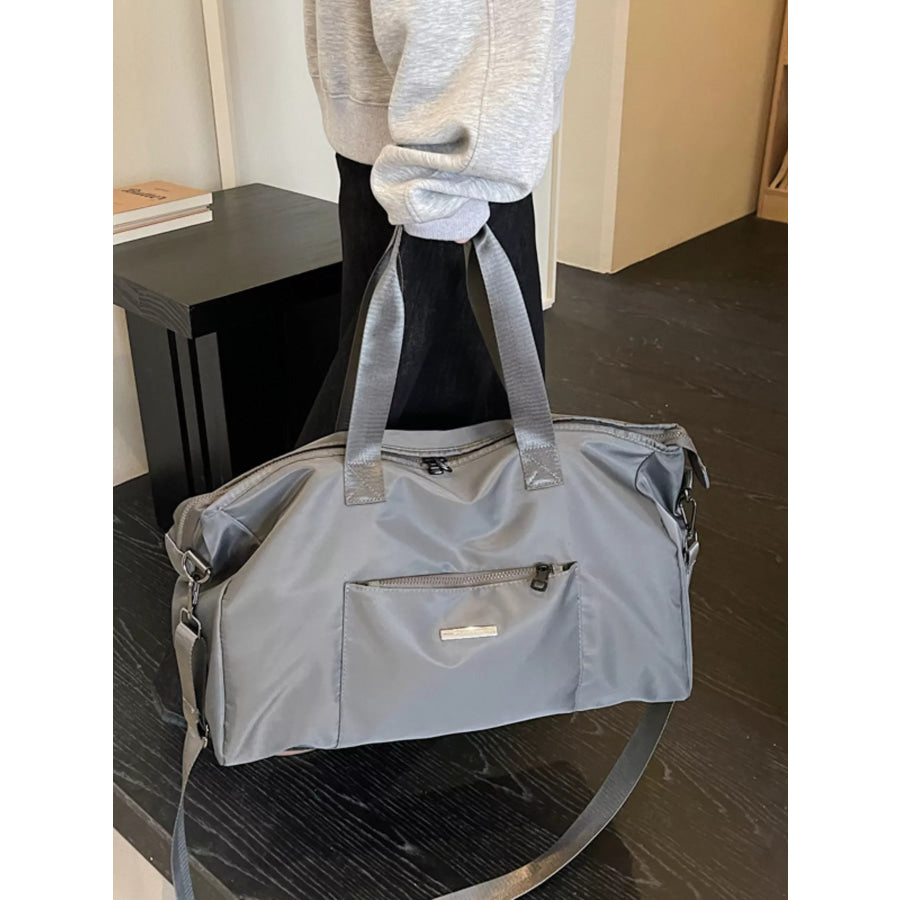 Oxford Cloth Travel Bag Grey / onesize Apparel and Accessories