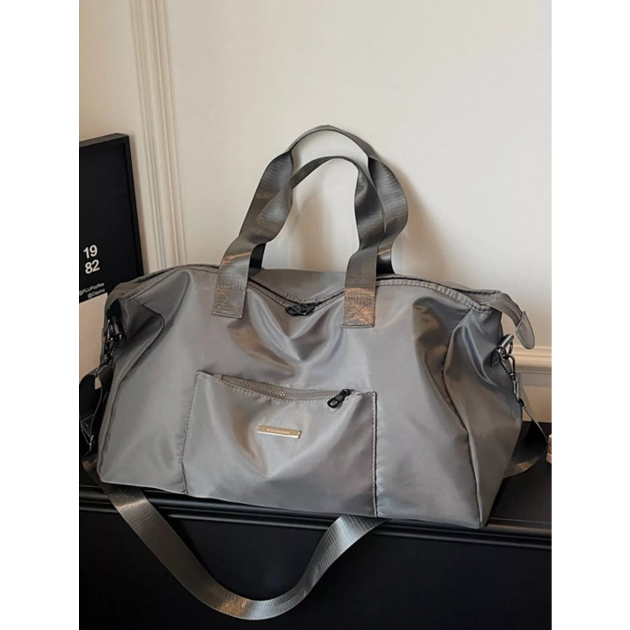 Oxford Cloth Travel Bag Grey / onesize Apparel and Accessories