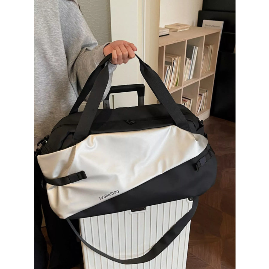 Oxford Cloth Travel Bag Silver / onesize Apparel and Accessories