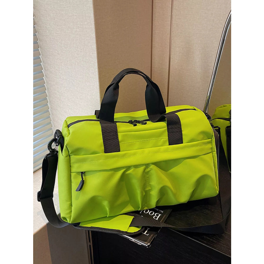 Oxford Cloth Travel Duffel Bag Green / ONESIZE Apparel and Accessories