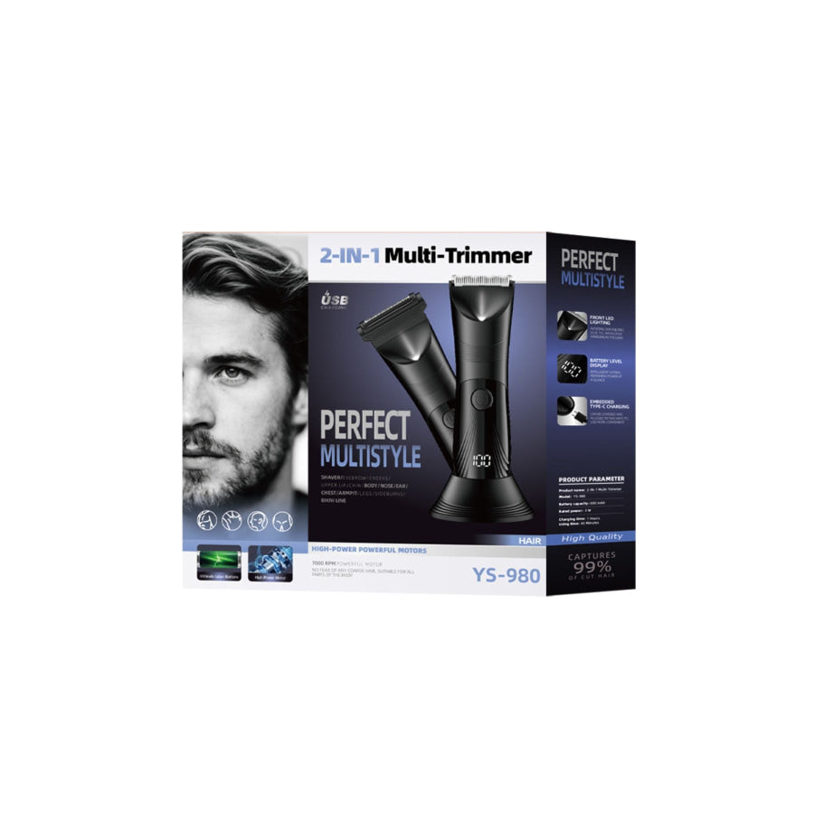 Painless Electric Hair Removal Epilator Black / One Size Apparel and Accessories