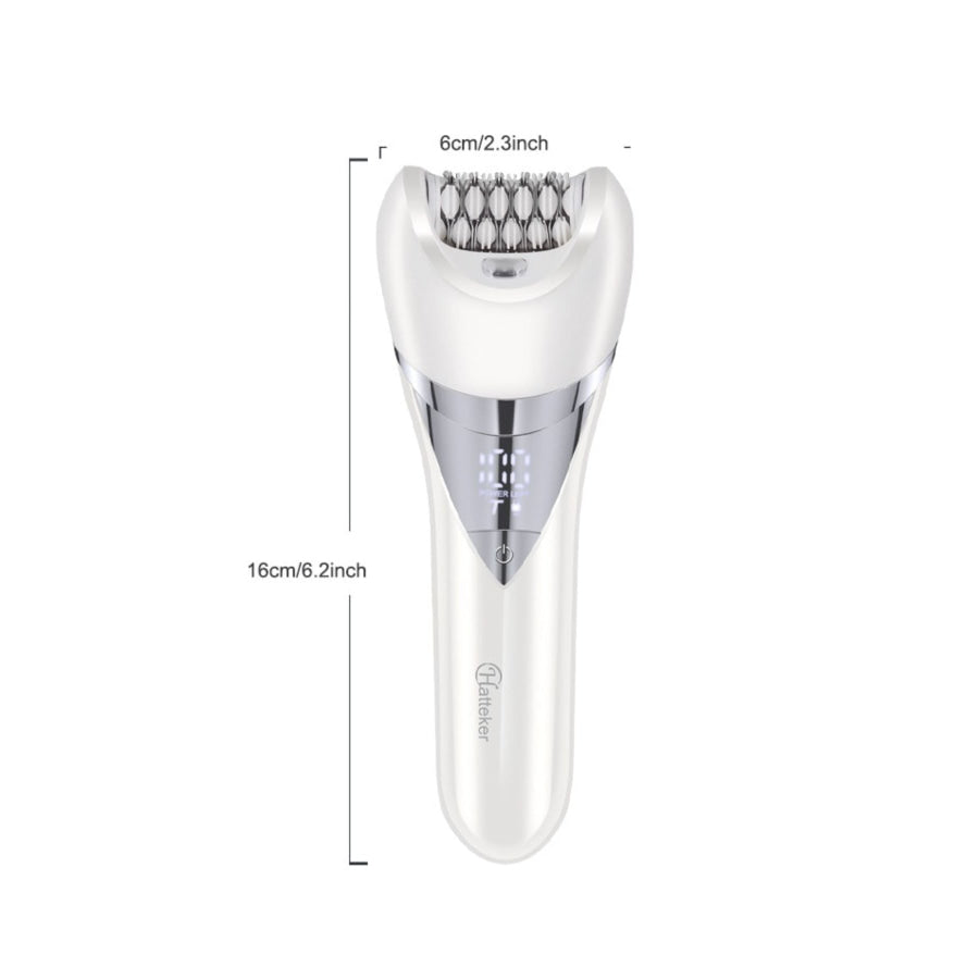 Painless Electric Hair Removal White / One Size Apparel and Accessories