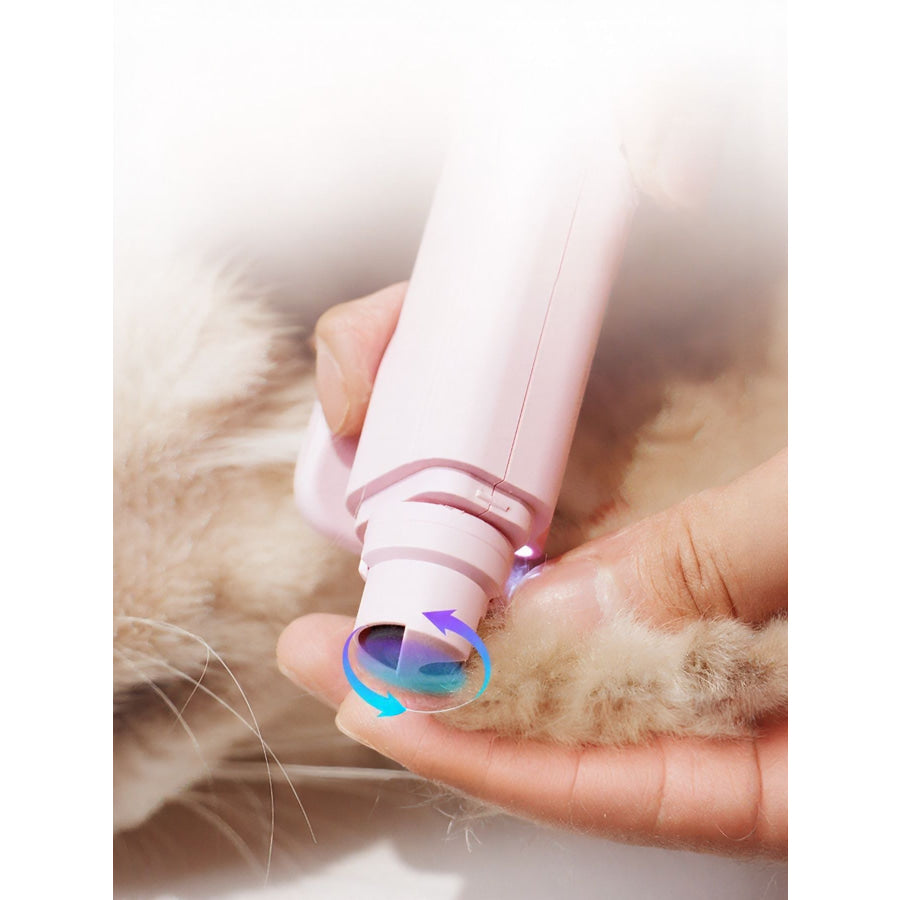 Painless Electric Pet Nail Grinder Blush Pink / One Size Apparel and Accessories