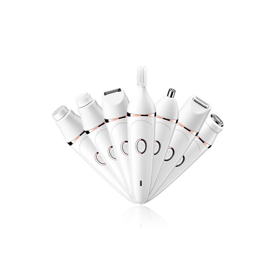 Painless Multifunctional Hair Removal Epilator White / ONESIZE Apparel and Accessories