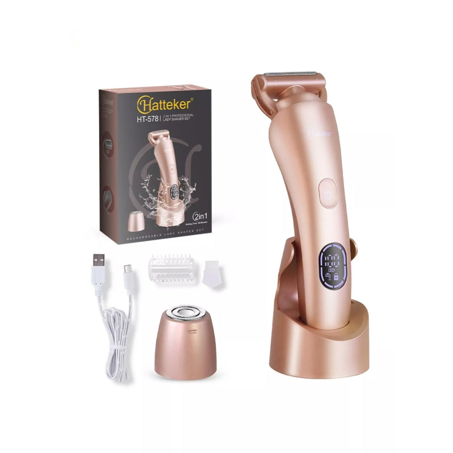 Painless Waterproof Hair Removal Rose Gold / ONESIZE Apparel and Accessories