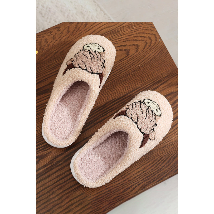 Parchment Cartoon Animal Plush Slippers Shoes &amp; Bags/Slippers