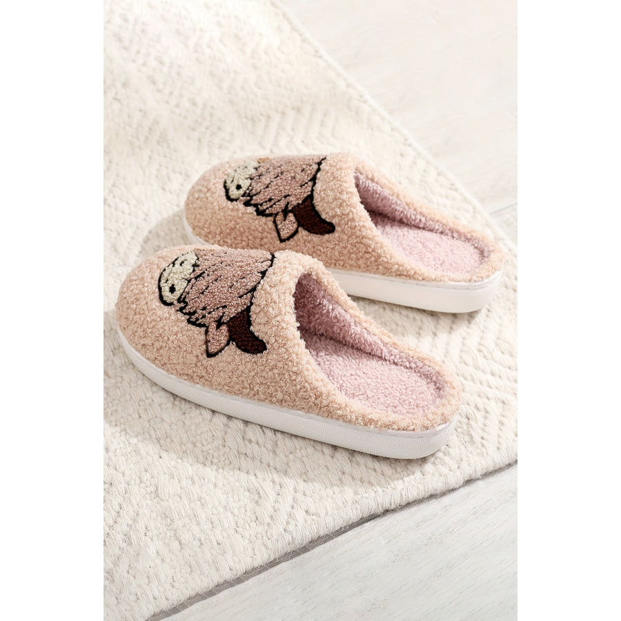 Parchment Cartoon Animal Plush Slippers Shoes &amp; Bags/Slippers