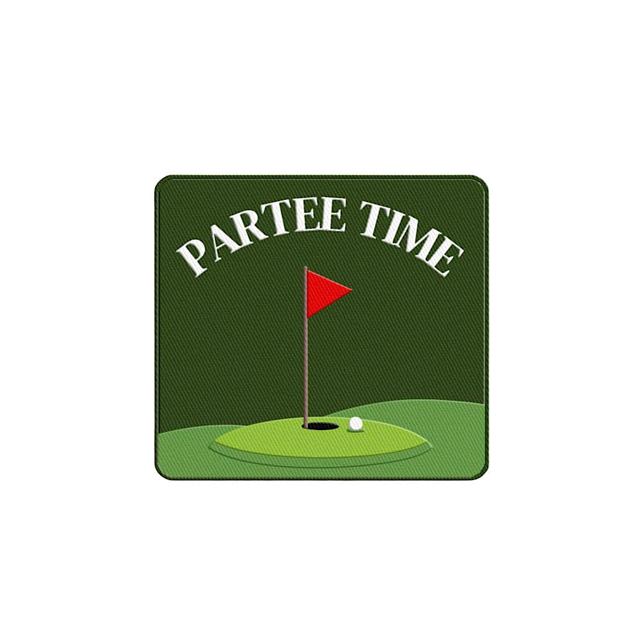 Partee Time Embroidered Patch - ETA 4/29 WS 600 Accessories