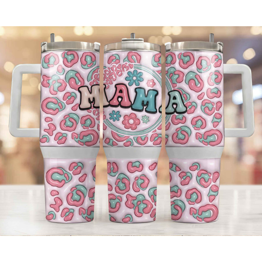 Pastel Bubble Mama 40oz Tumbler Tumbler