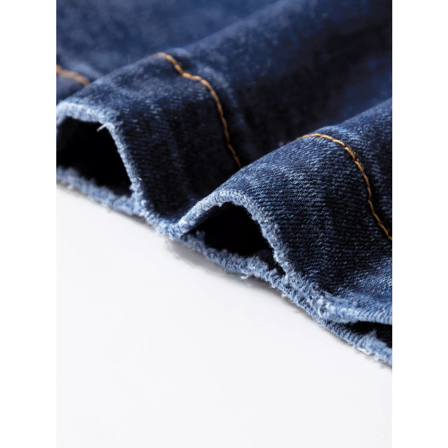 Patch Pocket Shift Jeans Apparel and Accessories