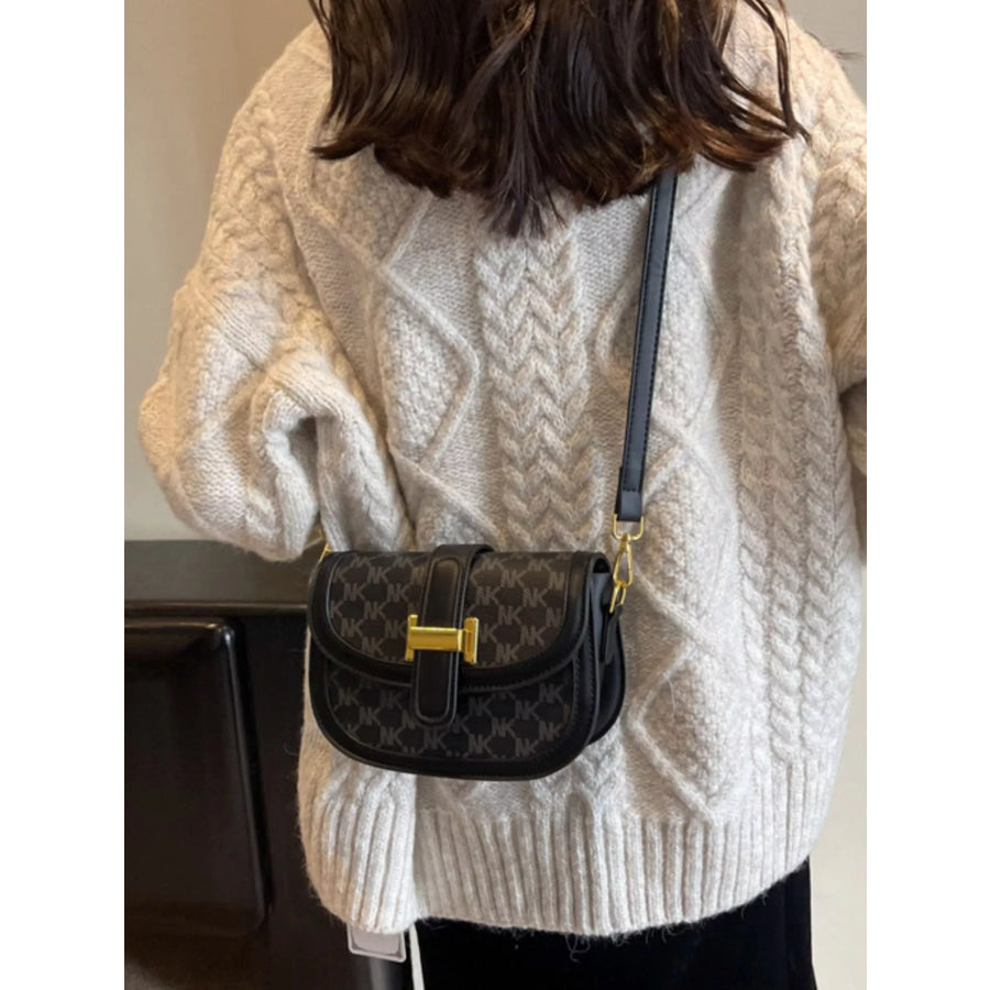 Patterned Flap Crossbody Bag Apparel and Accessories