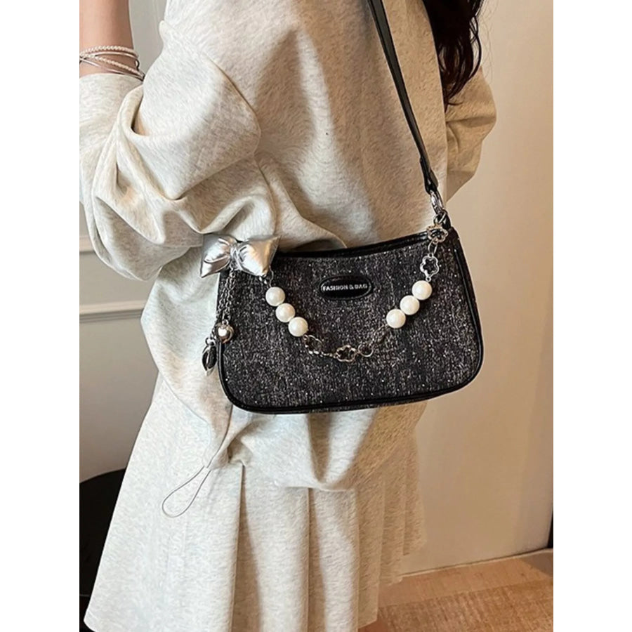 Pearl Chain Shoulder Bag Apparel and Accessories