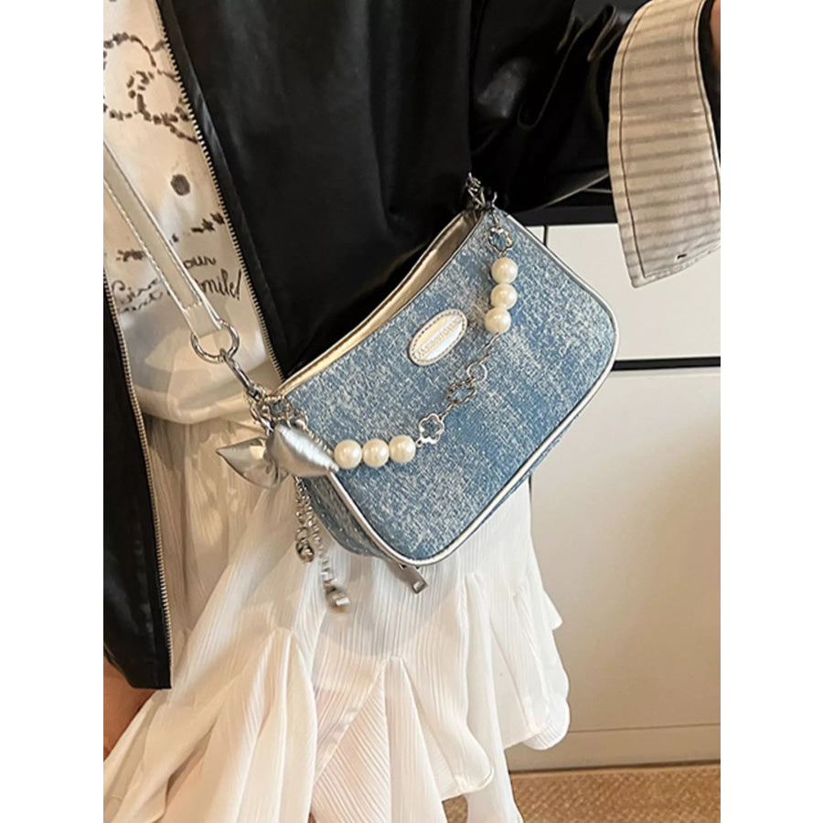 Pearl Chain Shoulder Bag Apparel and Accessories