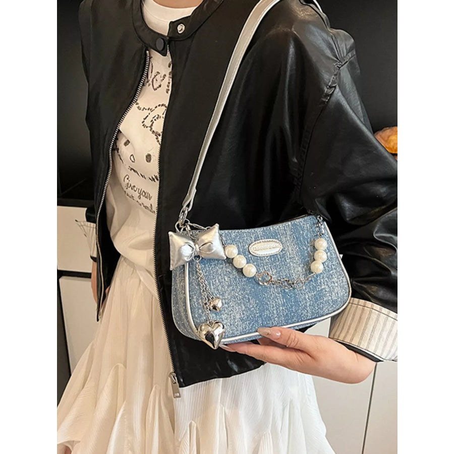Pearl Chain Shoulder Bag Apparel and Accessories