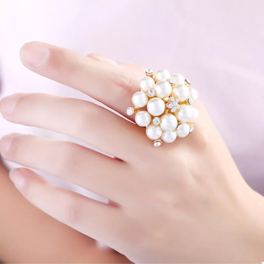 Pearl Cluster Ring Apparel and Accessories