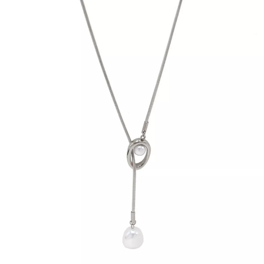 Pearl Pendant Necklace Apparel and Accessories