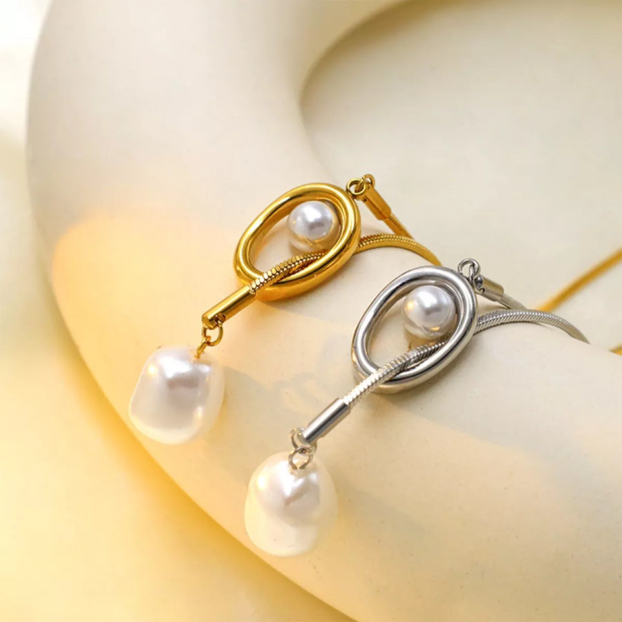 Pearl Pendant Necklace Apparel and Accessories