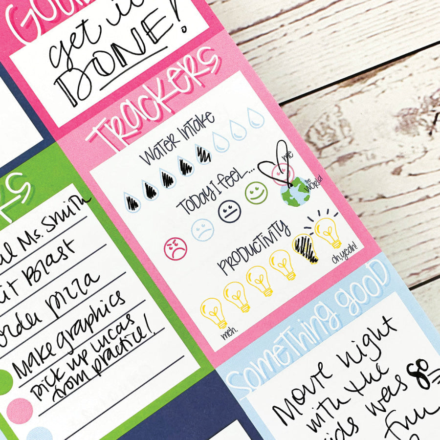 Peek at the Day™ Daily Planner Pad | All Bright &amp; Cheery Pads