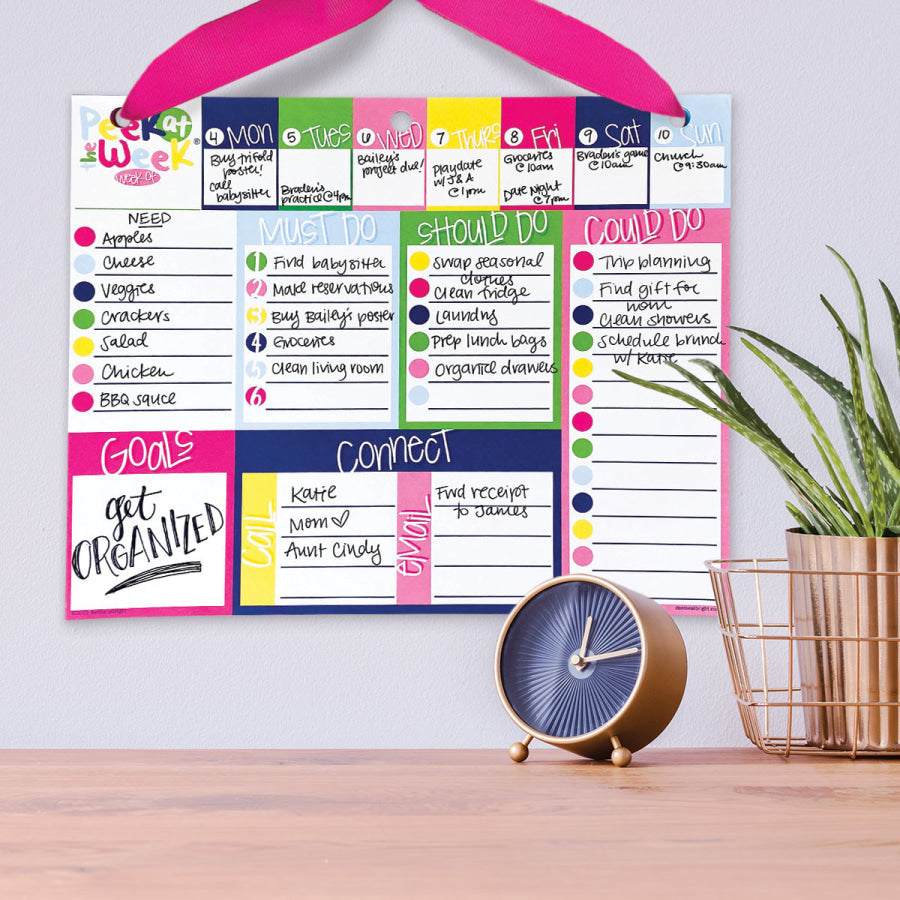 Peek at the Week® Weekly Planner Pad Pads