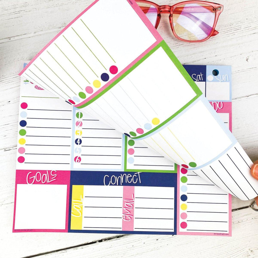 Peek at the Week® Weekly Planner Pad Pads