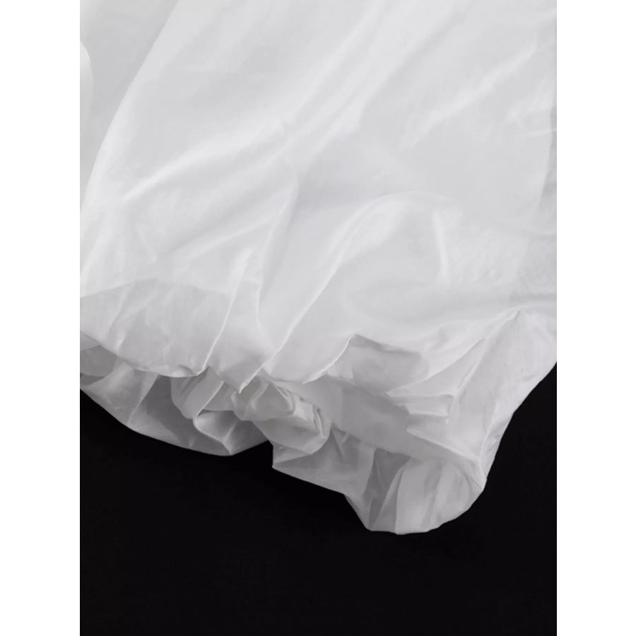 Peplum Vest and Bubble Skirt Set Apparel and Accessories