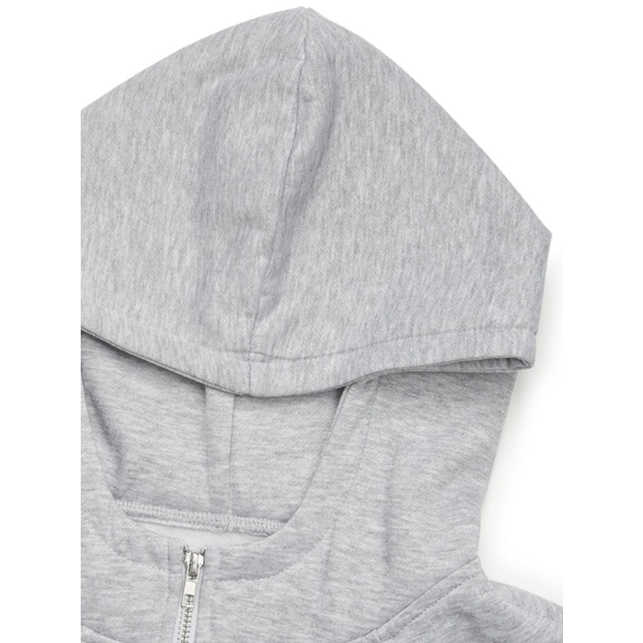 Perfee Half Zip Long Sleeve Hoodie Apparel and Accessories