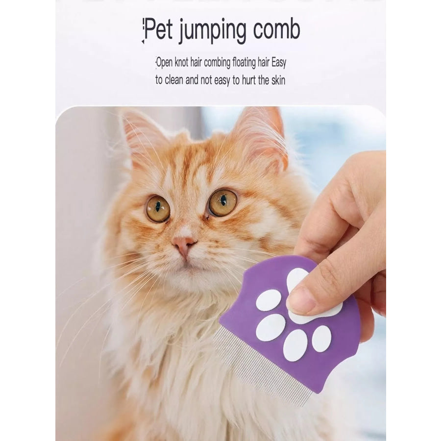 Pet Facial Detail Comb Apparel and Accessories