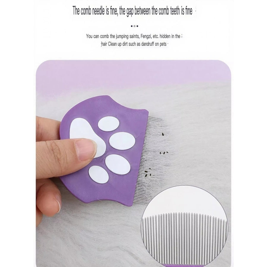 Pet Facial Detail Comb Apparel and Accessories