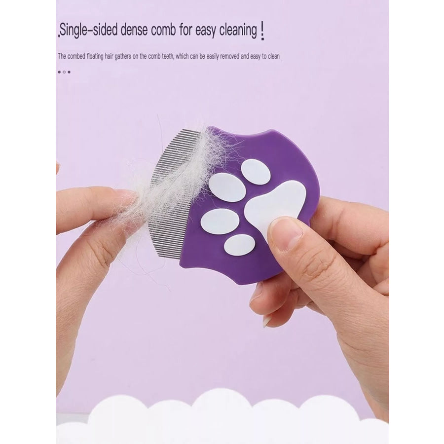 Pet Facial Detail Comb Apparel and Accessories