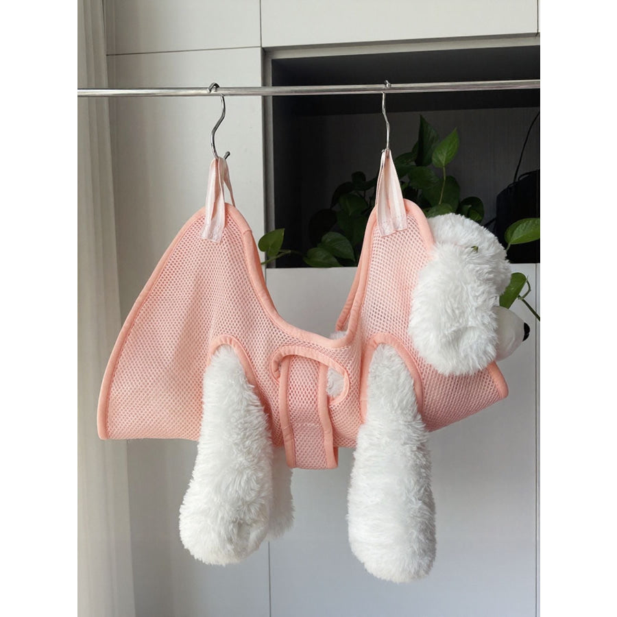 Pet Grooming Hammock for Easy Bathing & Nail Trimming Pink Anti-break Style / XS Apparel and Accessories