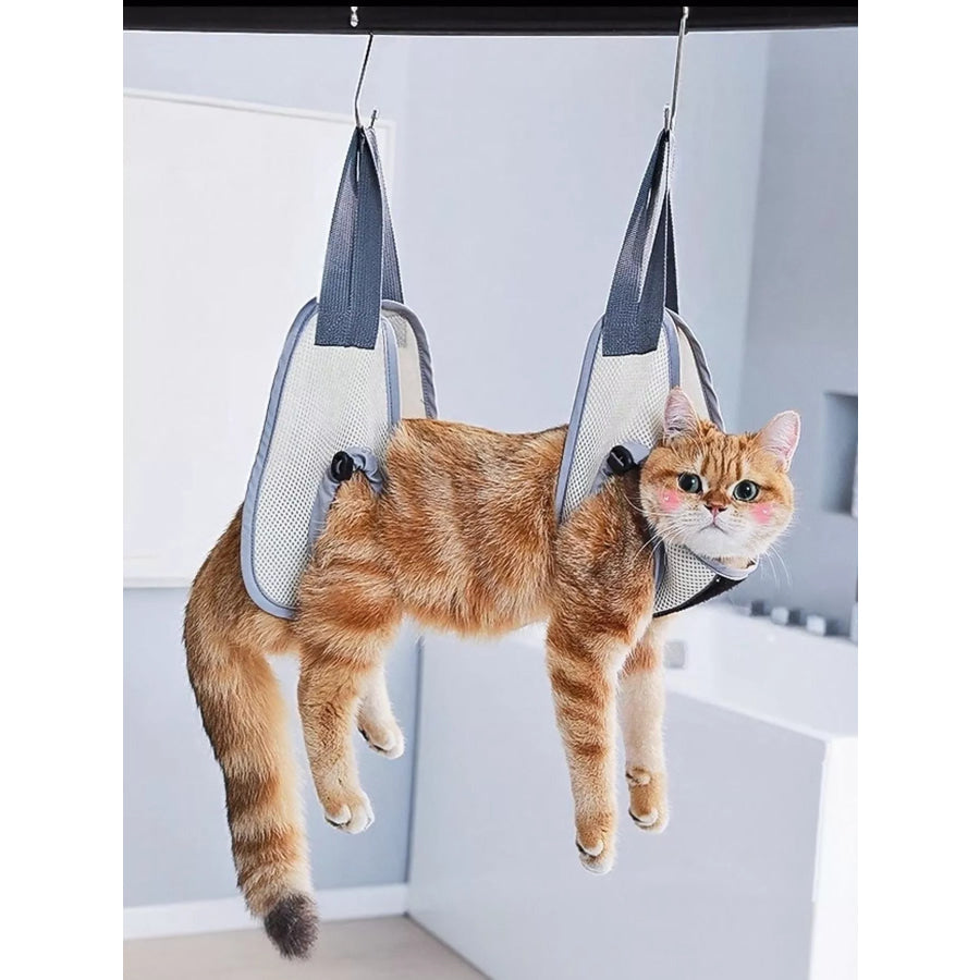 Pet Grooming Hammock Restraint Bag Dark Gray / One Size Apparel and Accessories