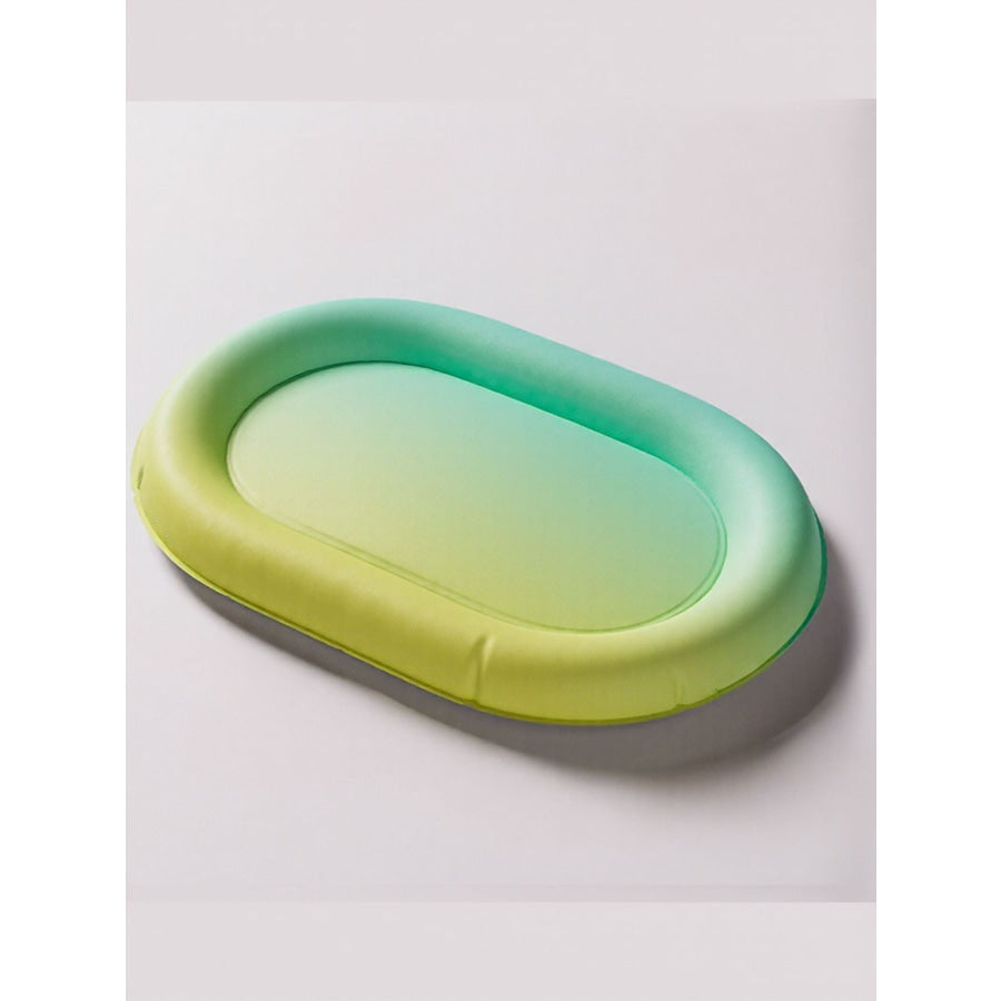Pet Ice Nest Yellow-green Gradient Oval Ice Nest / L Apparel and Accessories