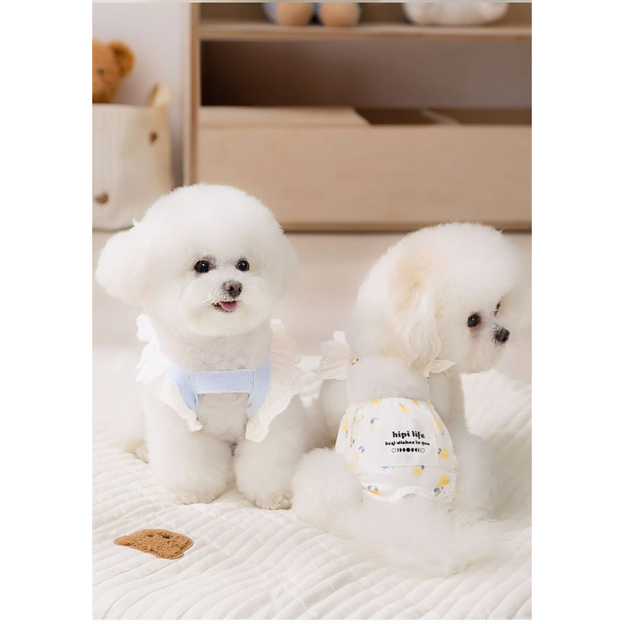 Pet Menstrual Clothes White / S Apparel and Accessories