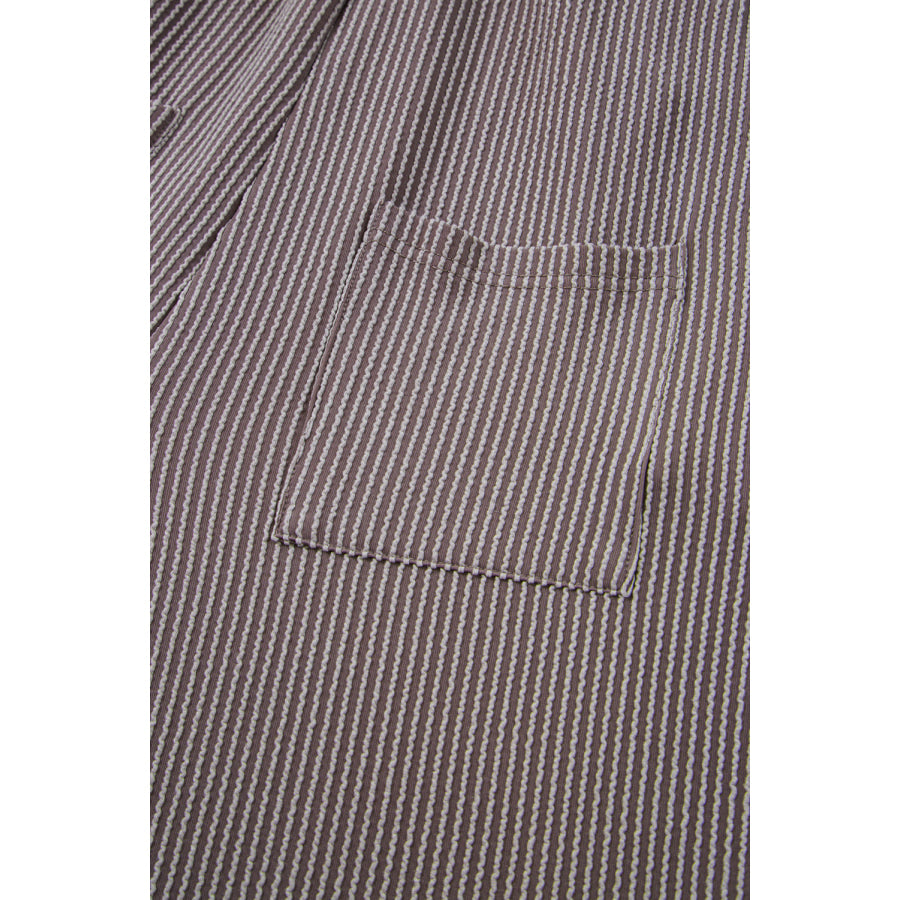 Philippine Gray Corded Adjustable Straps Wide Leg Loose Overall Bottoms/Jumpsuits &amp; Rompers