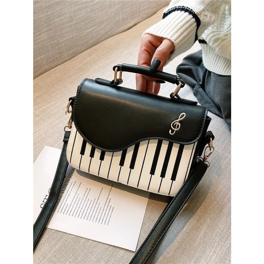 Piano Keys Crossbody Bag Apparel and Accessories