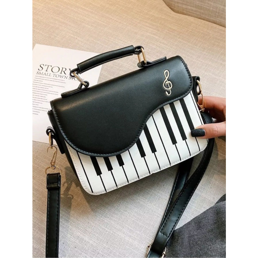 Piano Keys Crossbody Bag Apparel and Accessories