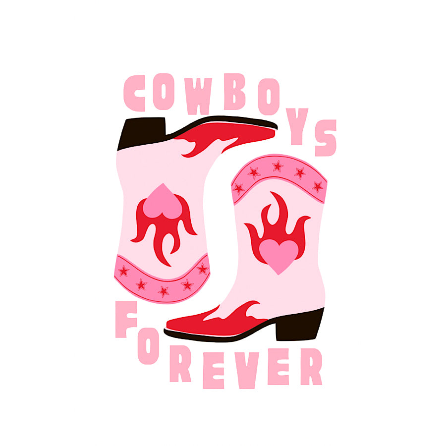 Pink Cowboys Forever Sticker - ETA 3/20 WS 600 Accessories