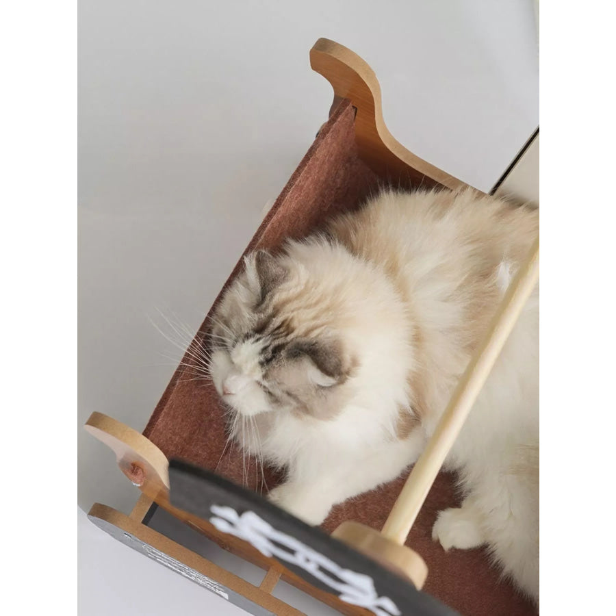Pirate Ship Style Cat House Camel / ONESIZE Apparel and Accessories