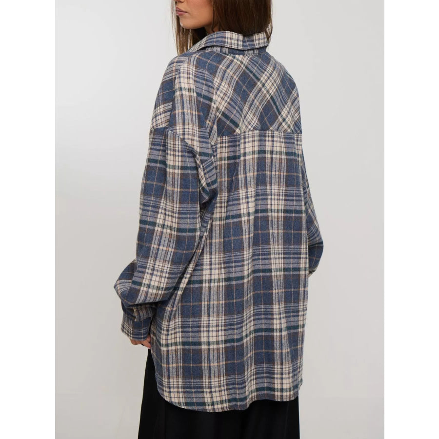 Plaid Button-Down Shirt Apparel and Accessories