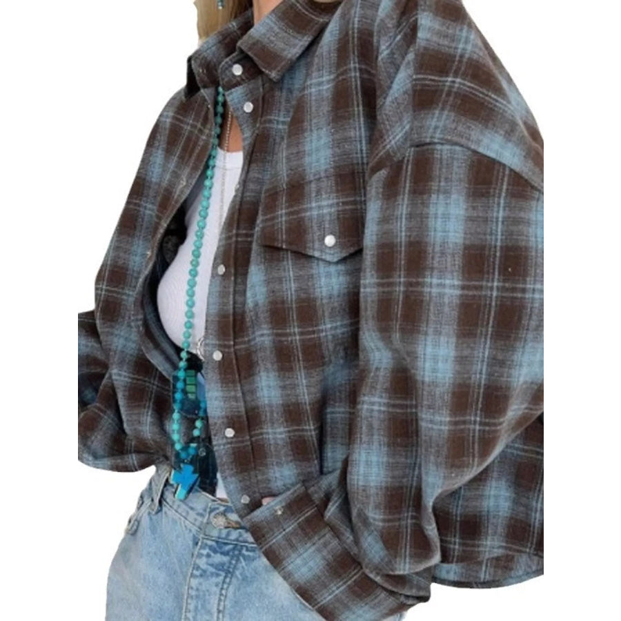 Plaid Button Up Shirt Apparel and Accessories