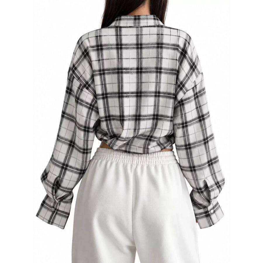 Plaid Button Up Shirt Apparel and Accessories