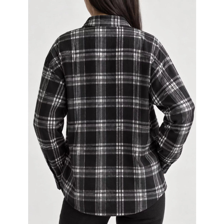 Plaid Button Up Shirt Apparel and Accessories